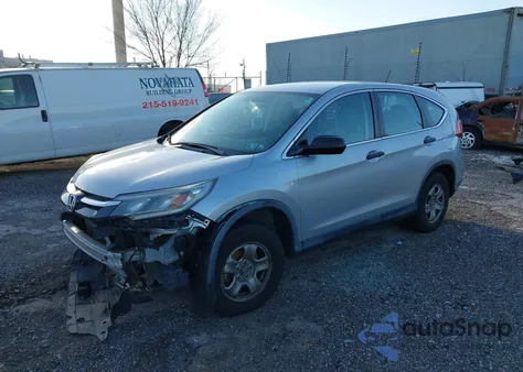 2015 Honda Cr-V Lx from USA, damaged, VIN 5J6RM4H38FL001657